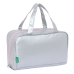 Mokyklinis higienos reikmenų krepšys Benetton Silver Padengta Sidabras 31 x 14 x 19 cm