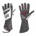 Men's Driving Gloves OMP KS-1R Balta / Juoda L