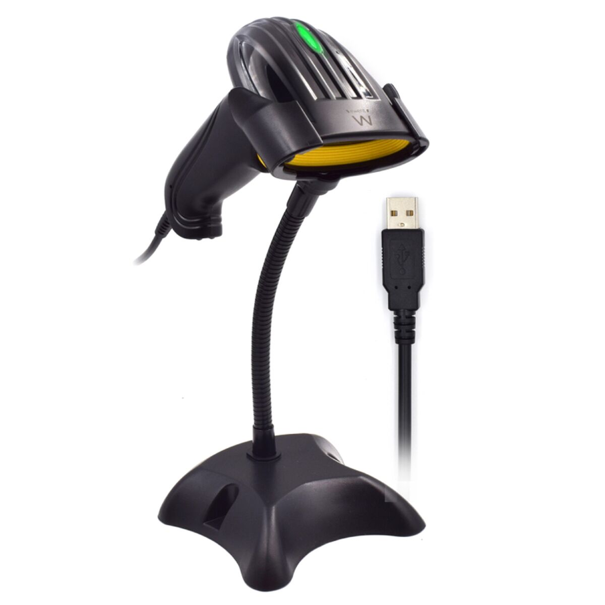 Lecteur de code barres avec support Ewent EW3410 LED USB