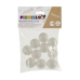 Materials for Handicrafts Balls polystyrene Ø 2,5 cm White 12 Units