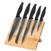 Cutlery Smile SNS-4 Black Grey Wood Stainless steel 5 Pieces