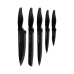 Cutlery Smile SNS-4 Black Grey Wood Stainless steel 5 Pieces