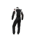 Racing jumpsuit OMP FIRST EVO Black/White 50
