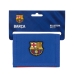 Lommebok F.C. Barcelona Blå Rødbrun 12.5 x 9.5 x 1 cm