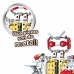 Set de construction Colorbaby Smart Theory 262 Pièces Robot (6 Unités)