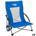Plážová stolička Aktive Modrá 50 x 67 x 51 cm (4 kusov)