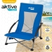 Fotel plażowy Aktive Niebieski 50 x 67 x 51 cm (4 Sztuk)