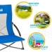 Пляжный стул Aktive Синий 50 x 67 x 51 cm (4 штук)