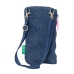 Purse Benetton Denim Mobile Bag Blue