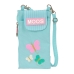 πορτοφόλι Moos Butterflies Τσάντα για κινητό τηλέφωνο Μπλε