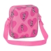 Чанта за Рамо Minnie Mouse Loving Розов 16 x 18 x 4 cm