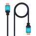 Câble HDMI TooQ 10.15.37 V2.0 Noir Bleu