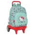 Ghiozdan cu Roți Hello Kitty Sea lovers Turquoise 33 X 45 X 22 cm