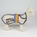 Hund regnfrakke Disney Pride Gennemsigtig Sort M