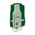 Защитная крышка для барбекю Altadex Зеленый (128 x 80 x 253 cm)