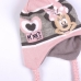 Czapka dziecięca Minnie Mouse Różowy (Jeden rozmiar)