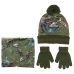 Καπέλο, Γάντια και Κασκόλ Gaiter Jurassic Park 3 Τεμάχια Σκούρο πράσινο