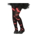 Costume Stockings Bat One size Red Halloween