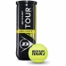 Tennis Balls Brilliance Dunlop 601326 (3 pcs)