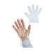 Jednorazové rukavice Sada Transparentná Plastické (12 kusov)