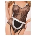 Room Service French Maid Set One Size Seven Til Midnight 9851 Black