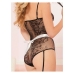 Room Service French Maid Set One Size Seven Til Midnight 9851 Black