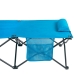 Cama plegable Aktive Azul Camping 178 x 62 x 38 cm 178 x 38 x 62 cm (2 Unidades)