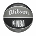 Баскетболна Топка Wilson Nba Team Tribute Brooklyn Nets Черен Естествен каучук Един размер 7
