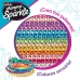 Комплект за Правене на Гривна Cra-Z-Art Shimmer 'n Sparkle Пластмаса (4 броя)