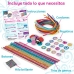 Kit Criação de Pulseiras Cra-Z-Art Shimmer 'n Sparkle Plástico (4 Unidades)