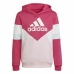 Sweat-shirt à capuche fille Adidas Colorblock
