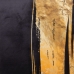 spilvens Melns Bronza Poliesters 45 x 45 cm