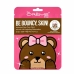 Maska za lice The Crème Shop Be Bouncy, Skin! Bear (25 g)