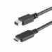 Adaptér USB C na Mini DisplayPort Startech CDP2MDPMM1MB         Černý 1 m