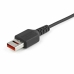 USB-кабель Startech USBSCHAU1M           USB A Чёрный