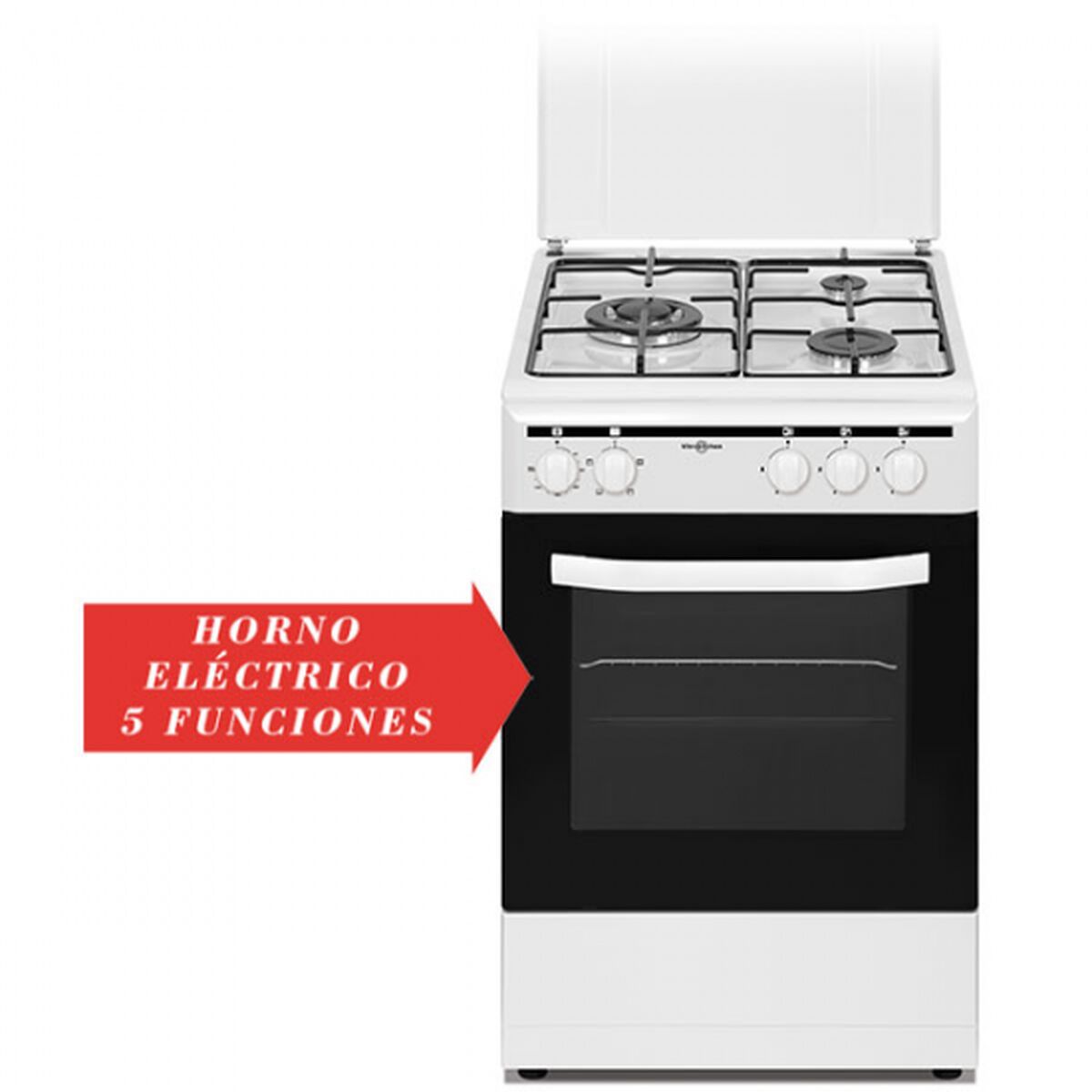 Gaskogeplade Vitrokitchen CB5535BNE