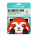 Maska za lice The Crème Shop Be Smooth, Skin! Red Panda (25 g)