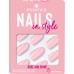 Falske negler Essence Nails In Style 12 Deler Nº 14-rose and shine