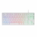 Keyboard Mars Gaming MK023 TKL FRGB White