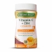 Uztura bagātinātājs Nature's Bounty Želejas konfektes C vitamīns Cinks Oranžs 60 gb.