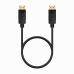 DisplayPort kábel Aisens A124-0737 Fekete 50 cm