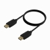 DisplayPort Cable Aisens A124-0738 4K Ultra HD Black 1 m