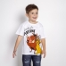 Tricou cu Mânecă Scurtă pentru Copii The Lion King Alb