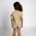 Детски Тениска с къс ръкав Jurassic Park Кафяв