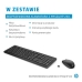 Keyboard and Mouse HP 3L1F0AA Azerty French White Black