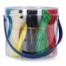 Abraçadeiras de Nylon EDM 1000 Unidades Multicolor