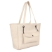 Bolsa Mulher Laura Ashley RELIEF-QUILTED-CREAM Creme 30 x 30 x 10 cm
