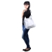 Håndtasker til damer Calvin Klein 0813EB001-CK105-6308 Hvid 37 x 32 x 14 cm