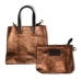 Håndtasker til damer Maison Heritage MH_002 Brun 22 x 21 cm