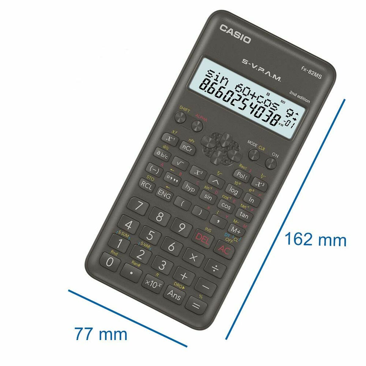 Kalkulačka Casio FX-82MS-2 Černý